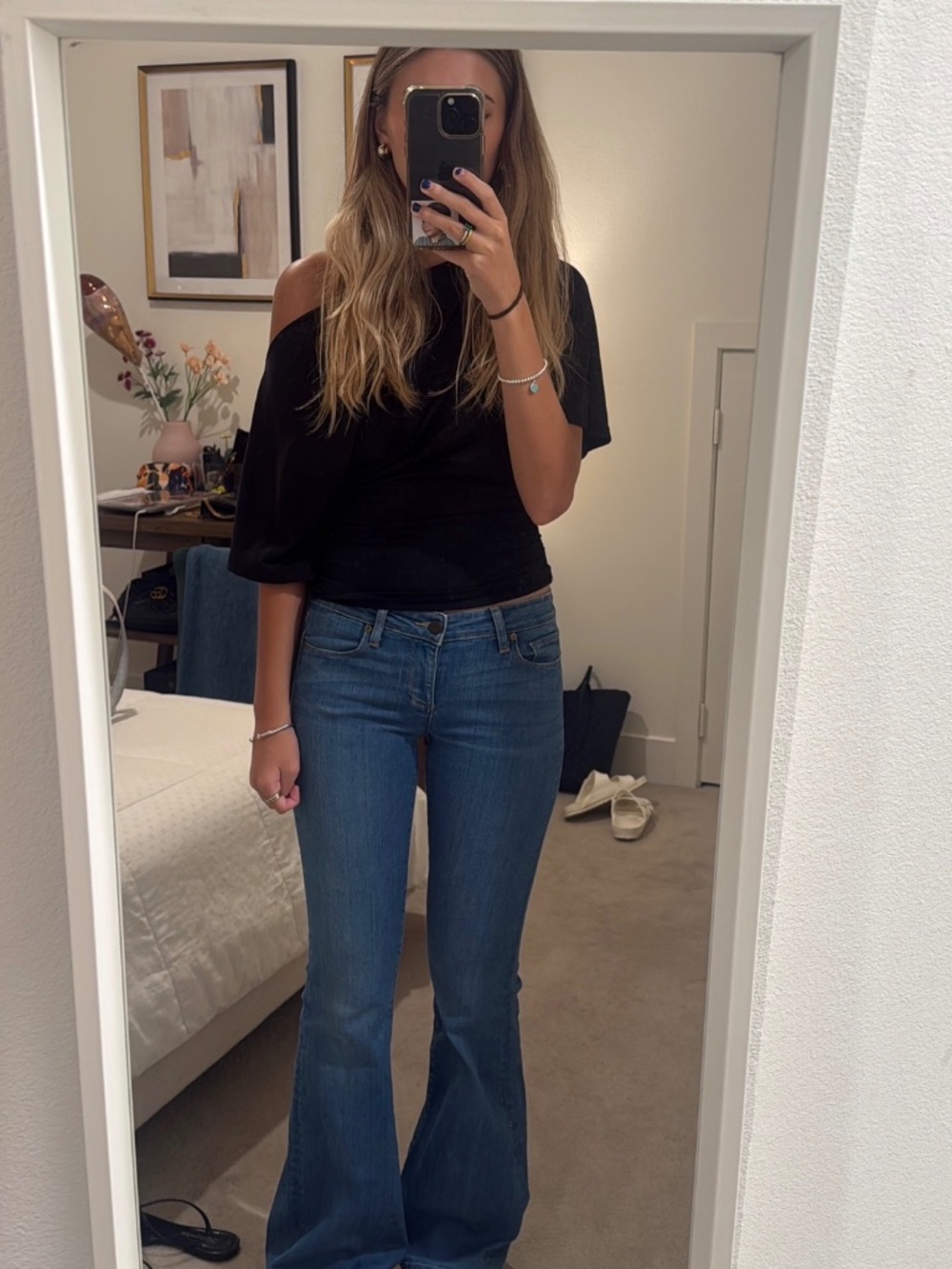 Paige Flare Denim Jeans